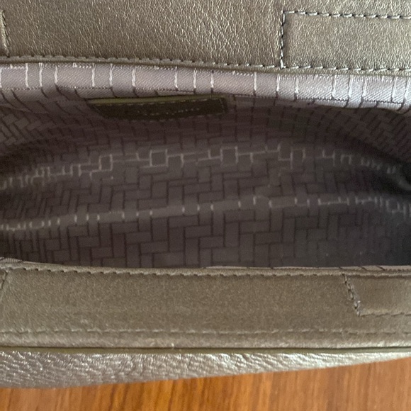 Cole Haan Metallic Clutch/Cosmetic Bag - Picture 7 of 12
